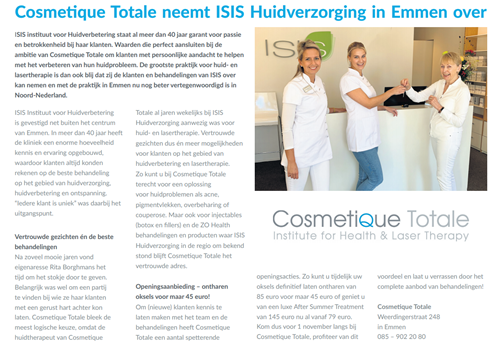 Cosmetique Totale Emmer Courant